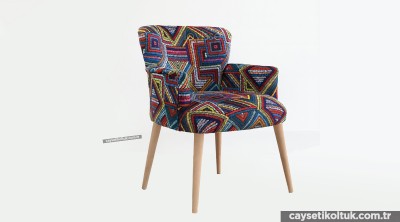 Patchwork Berjer Tekli Koltuk
