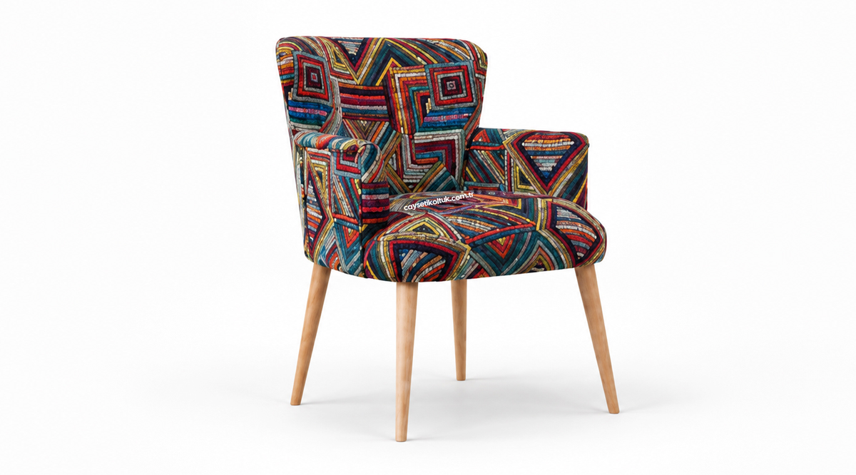 Patchwork Berjer Tekli Koltuk Patchwork Berjer Tekli Koltuk