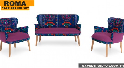 Roma Çay Seti Koltuk Takımı